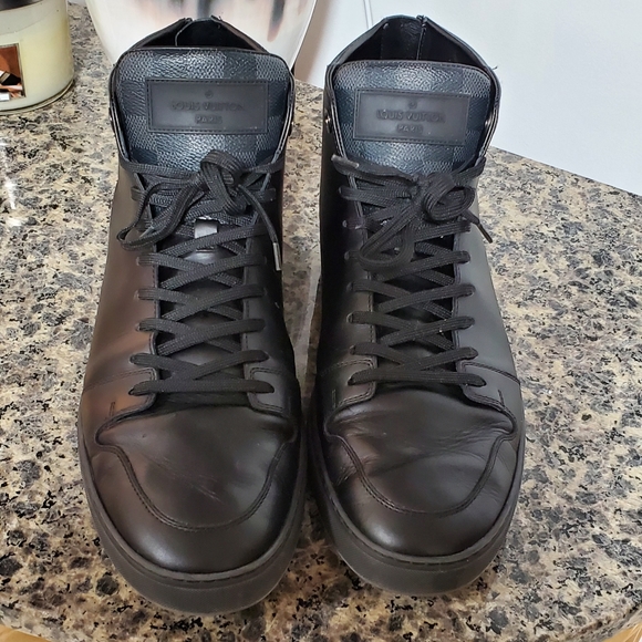 authentic LOUIS VUITTON Mens Calfskin Damier Graph - Picture 5 of 11